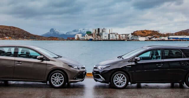 Toyota Auris Hybrid og Toyota Auris TS Hybrid hos Nordvik